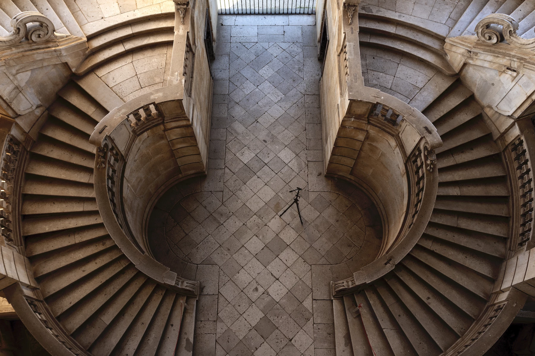 The stairs of the Charterhouse