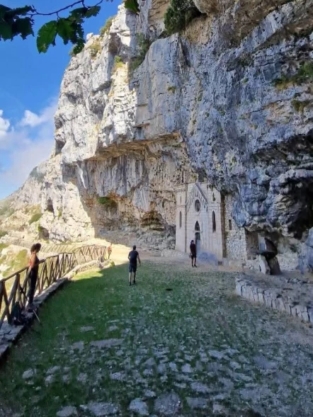 Sulla cima del Redentore