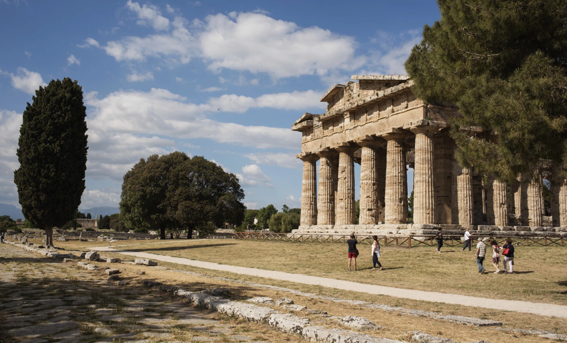 At the feet of the God Neptune