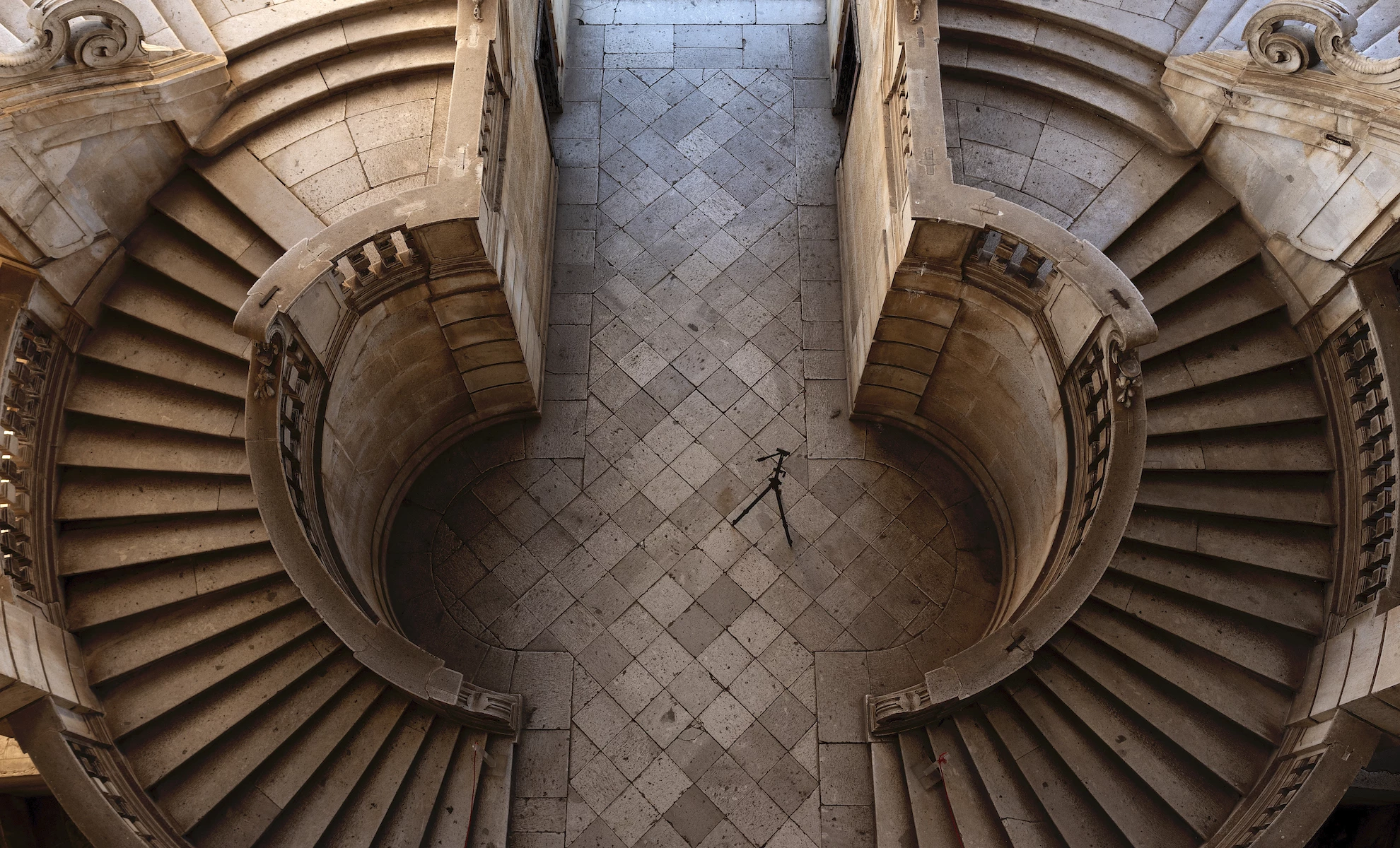 Le scale della Certosa
