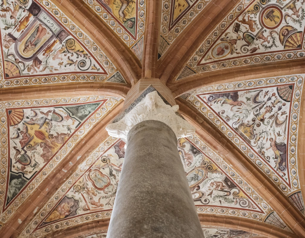 The frescoes of the Chapter
