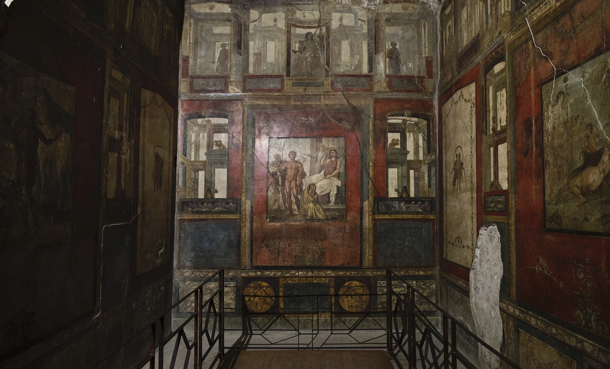 La villa pompeiana di due parvenus