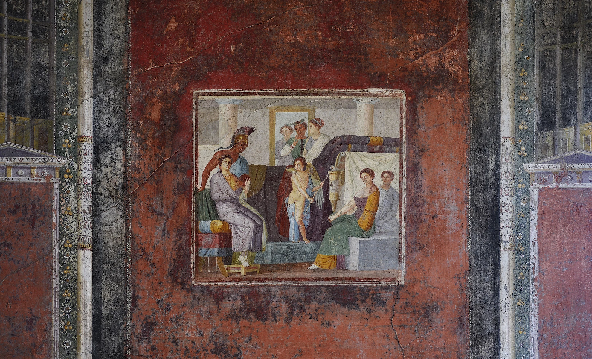 The elegant residence of an ancient Roman