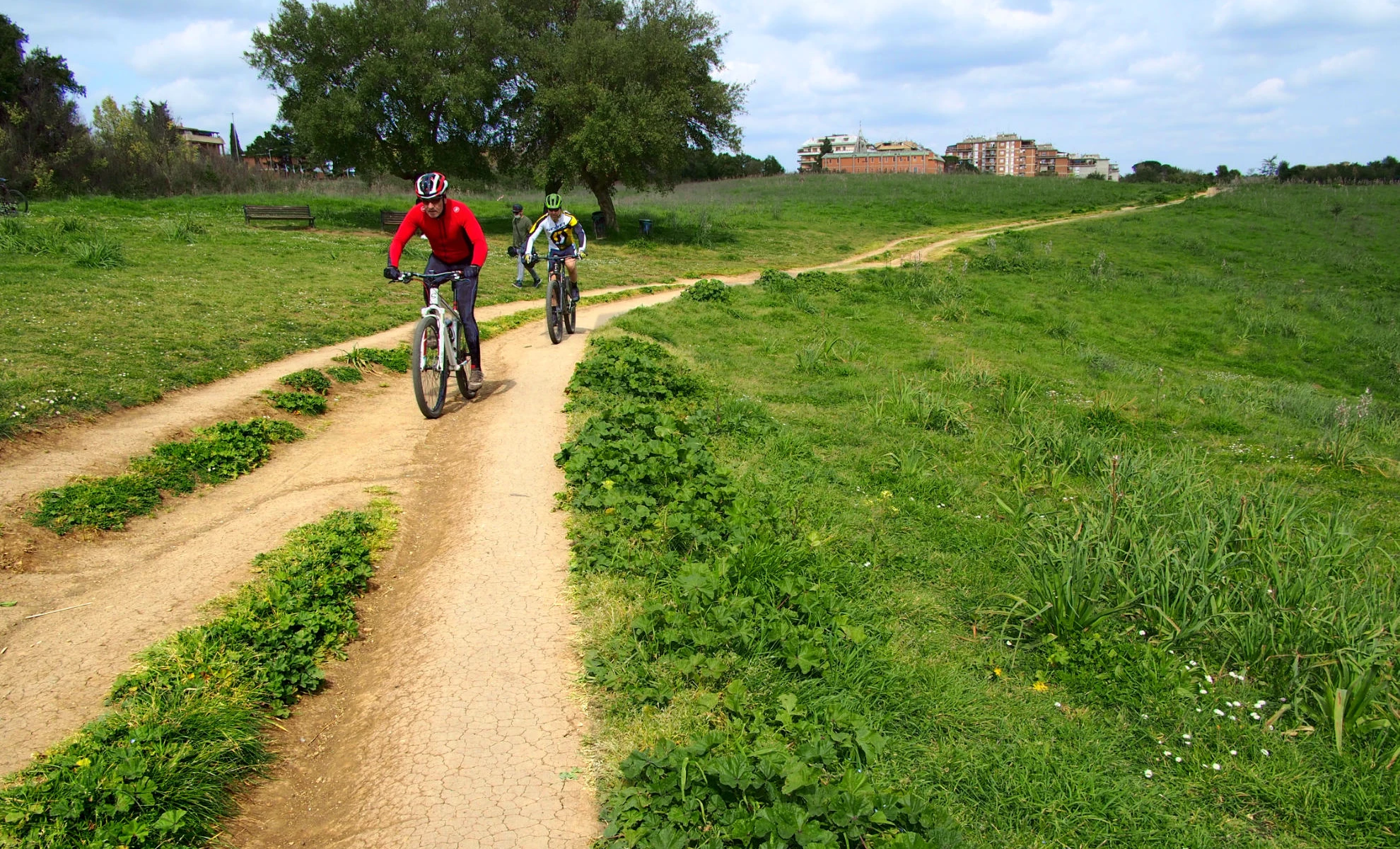 The refuge for cyclists