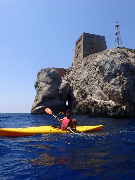 Tour in kayak nella Baia di Ieranto